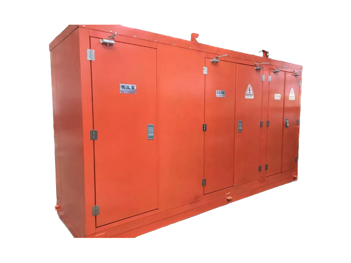 High voltage electrical room